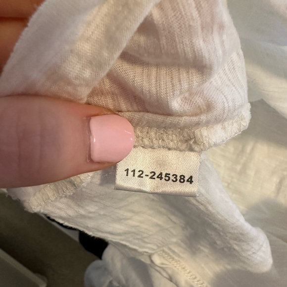 Ann Taylor White & Gem Tee - Picture 7 of 10